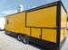 8.5' x 24' Yellow Porch Style Concession Food Trailer