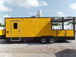 8.5' x 24' Yellow Porch Style Concession Food Trailer