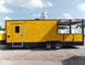 8.5' x 24' Yellow Porch Style Concession Food Trailer