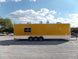 Concession Trailer 8.5' x 32' Yellow Food Event Catering