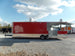 8.5' x 30' Concession Food Trailer Red Event Catering