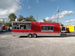 8.5' x 30' Concession Food Trailer Red Event Catering