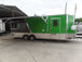 8.5' x 22' Electric Green Concession Food Trailer With Appliances