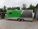 8.5' x 22' Electric Green Concession Food Trailer With Appliances