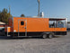 8.5' x 24' Concession Trailer Orange Food Event Catering