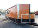 8.5' x 24' Concession Trailer Orange Food Event Catering