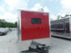 8.5' x 20' Red Concession Food Trailer