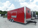 8.5' x 20' Red Concession Food Trailer