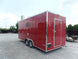 8.5' x 20' Red Concession Food Trailer