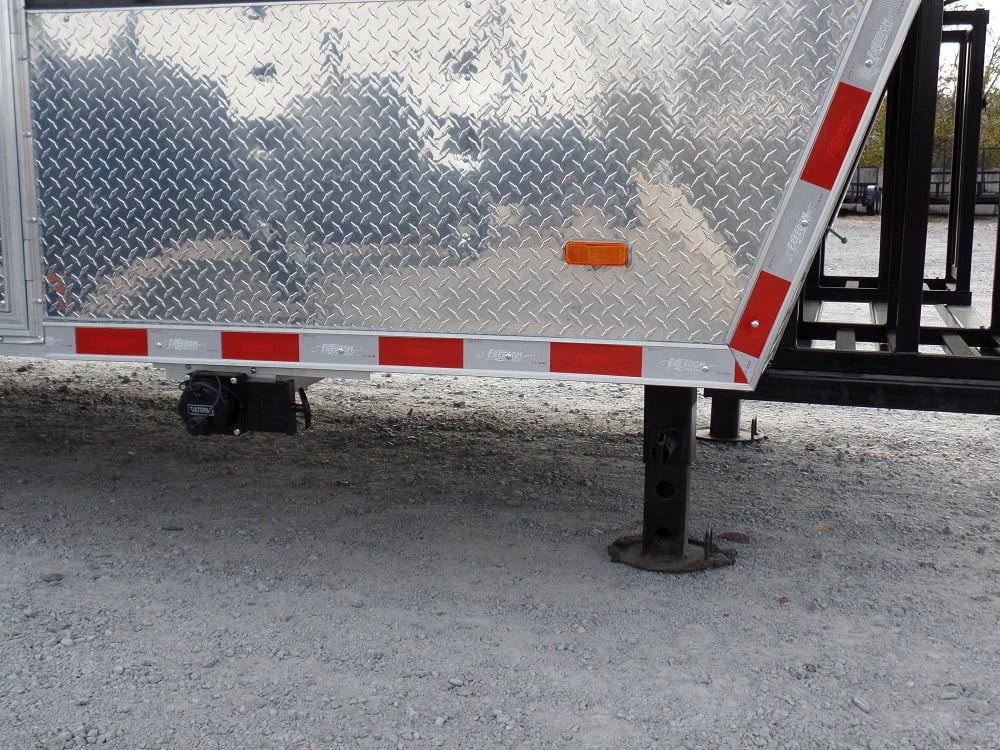 8.5' x 45' Concession Food Trailer Black Event Catering