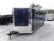Enclosed Trailer 8.5' X 24' Indigo Blue Equipment Hauler Storage - SLE Equipment - 3