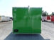 8.5' x 16' Lime Green Concession Food Trailer