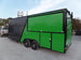 8.5' x 22' Concession Food Trailer Charcoal Grey/Green