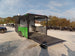 8.5' x 22' Concession Food Trailer Charcoal Grey/Green