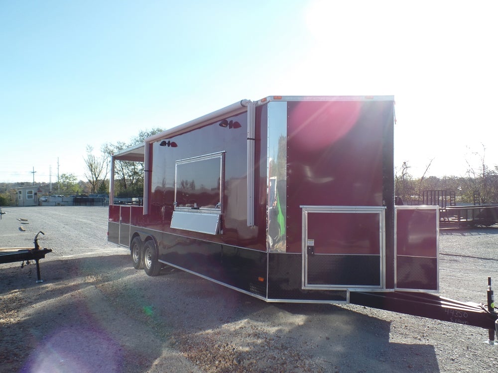 8.5' x 26' Concession Food Trailer Brandy Wine Event Catering