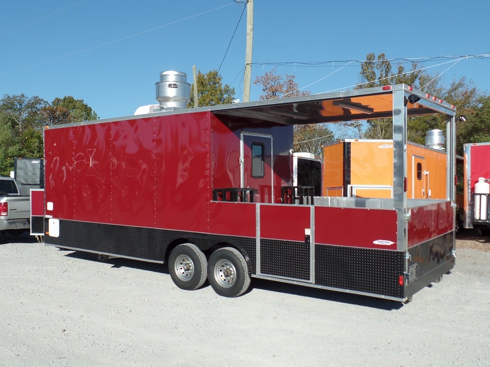 8.5' x 26' Concession Food Trailer Brandy Wine Event Catering