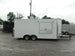 8.5' x 18' White Food Concession Catering Trailer With Appliances