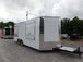 8.5' x 20' White Food Event Concession Trailer With Appliances