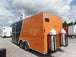 8.5' x 20' Orange And Black Food Concession Trailer With Appliances