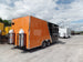 8.5' x 20' Orange And Black Food Concession Trailer With Appliances