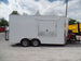 8.5' x 16' White Concession Food Event Trailer With Appliances