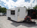 8.5' x 16' White Concession Food Event Trailer With Appliances