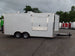 8.5' x 18' White Concession Food Trailer With Appliances