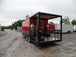 8.5' x 22' Red Blackout Trim Concession Food Trailer With Appliances