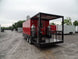 8.5' x 22' Red Blackout Trim Concession Food Trailer With Appliances