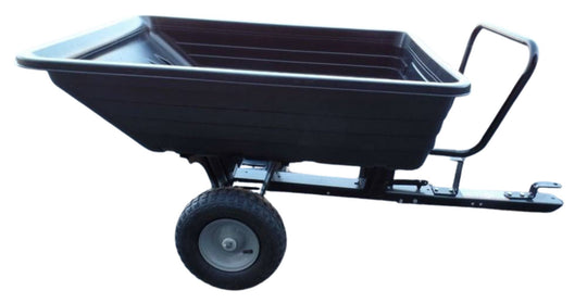 Husqvarna 505568815 Poly Pull - Behind Dump Cart 500 lb Black - SLE Equipment - 5