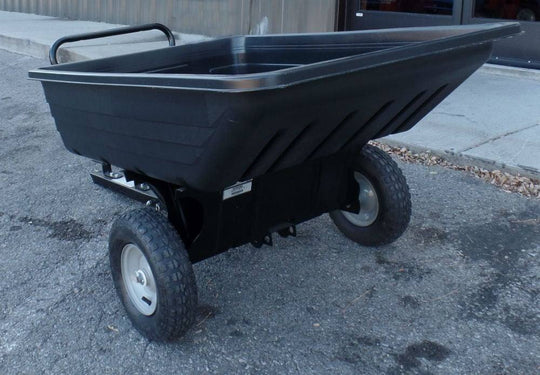 Husqvarna 585607103 Poly Pull - Behind Dump Cart 500 lb Black - SLE Equipment - 3