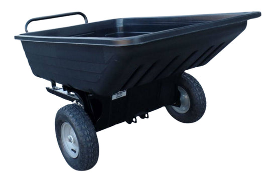 Husqvarna 505568815 Poly Pull - Behind Dump Cart 500 lb Black - SLE Equipment - 7