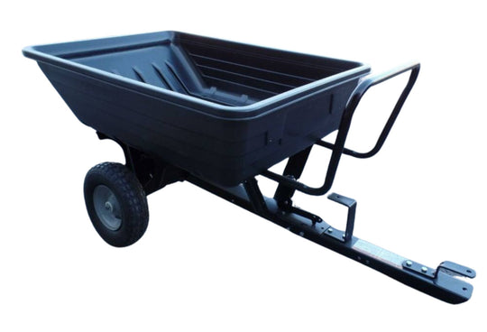 Husqvarna 505568815 Poly Pull - Behind Dump Cart 500 lb Black - SLE Equipment - 3