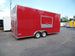 8.5' x 20' Red Food Catering Event Concession Trailer