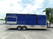 8.5' x 24' Blue Concession Food Trailer With Appliances