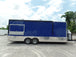 8.5' x 24' Blue Concession Food Trailer With Appliances