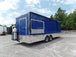 8.5' x 24' Blue Concession Food Trailer With Appliances