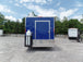 8.5' x 24' Blue Concession Food Trailer With Appliances