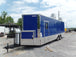 8.5' x 24' Blue Concession Food Trailer With Appliances