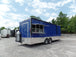 8.5' x 24' Blue Concession Food Trailer With Appliances