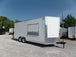 8.5' x 20' White Pizza Concession Food Trailer