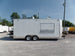 8.5' x 20' White Pizza Concession Food Trailer