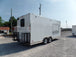 8.5' x 20' White Pizza Concession Food Trailer