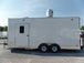 8.5' x 20' White Pizza Concession Food Trailer