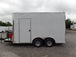 8.5' x 14' White Extended Main Frame Concession Food Trailer