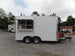 8.5' x 14' White Extended Main Frame Concession Food Trailer