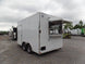 8.5' x 14' White Food Concession Trailer With Appliances