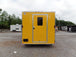 8.5' x 17' Yellow Concession Food Trailer