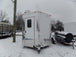 8.5' x 20' Concession Food Trailer White Event Catering