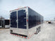 Enclosed Trailer 8.5 X 36 Indigo Blue Gooseneck Motorcycle Hauler Storage - SLE Equipment - 5